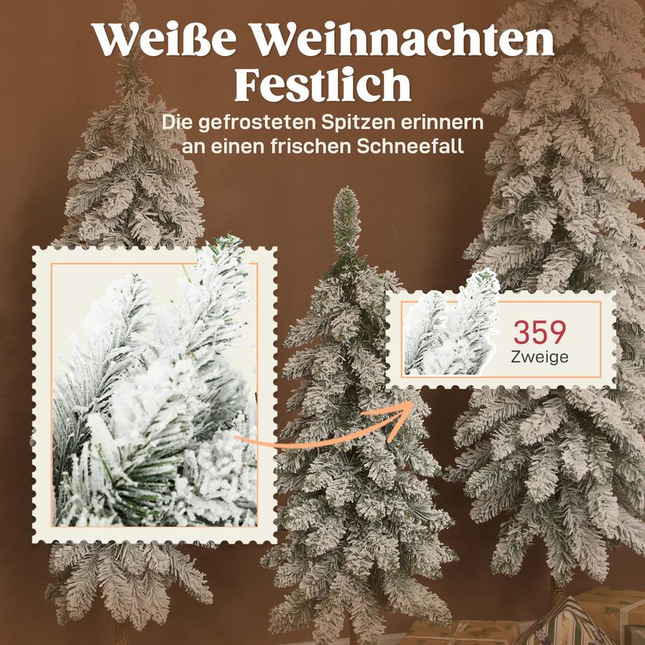 HOMCOM Weihnachtsbaum  