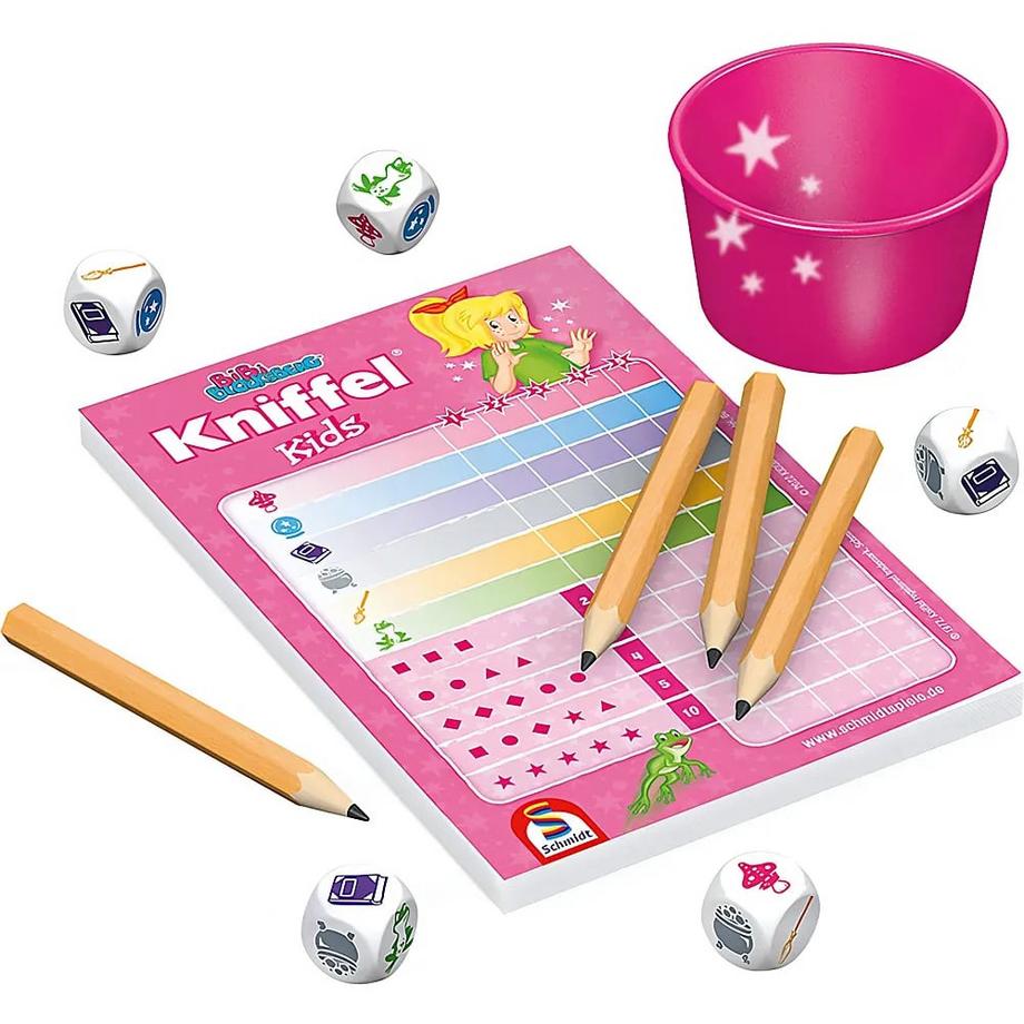 Schmidt  Kniffel Kids Bibi Blocksberg 