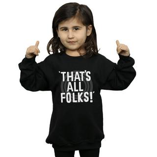 LOONEY TUNES  That´s All Folks Text Sweatshirt 