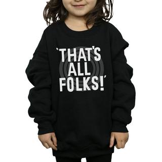 LOONEY TUNES  That´s All Folks Text Sweatshirt 