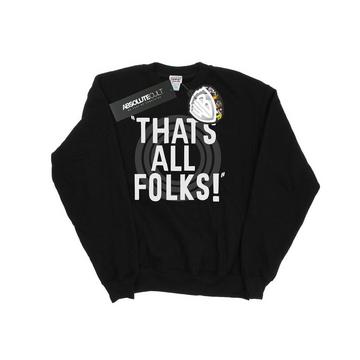 That´s All Folks Text Sweatshirt