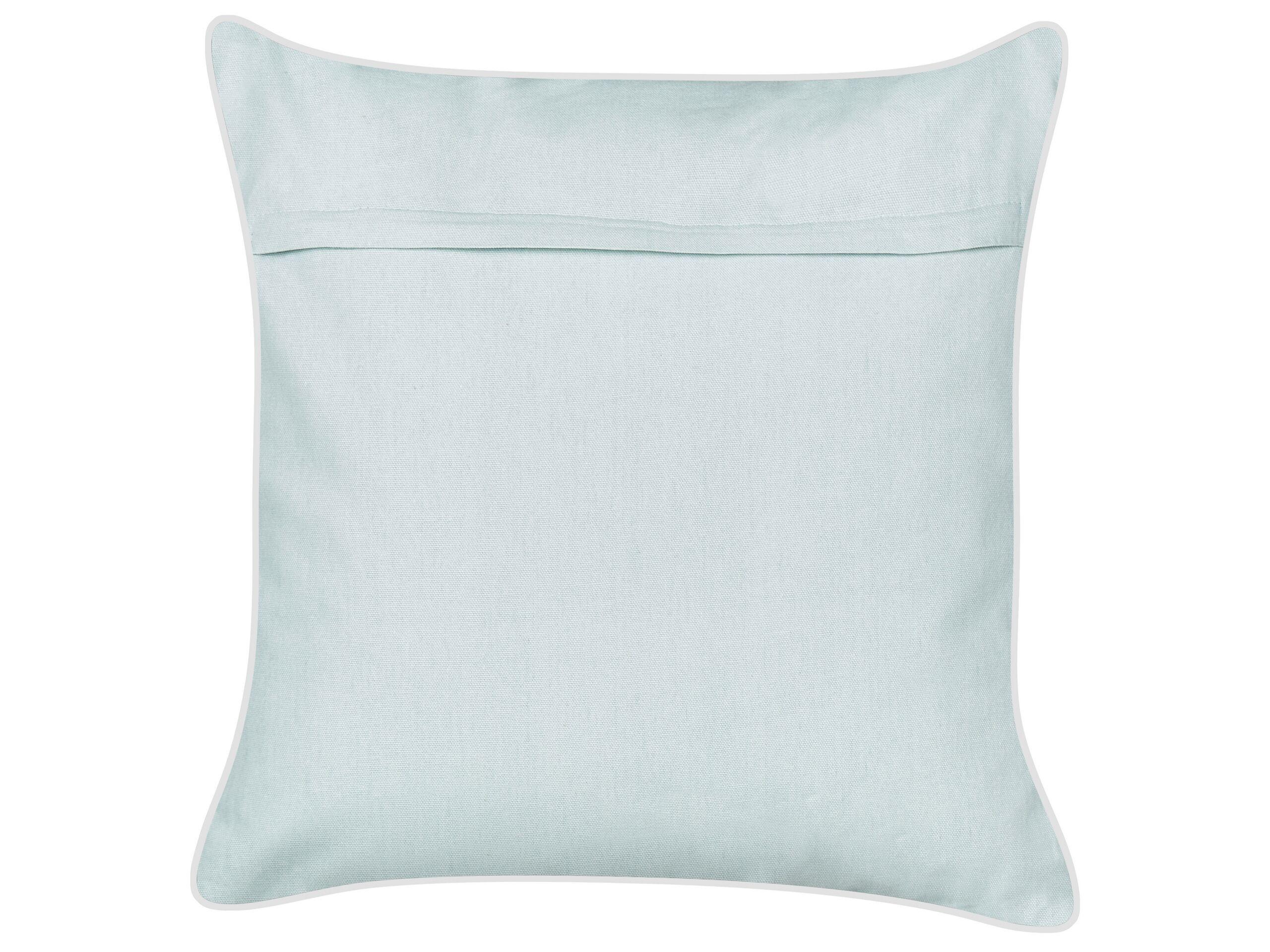 Beliani Coussin en Velours Moderne LAMINARIA  