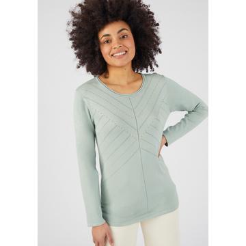 Pull fantaisie fibres viscose Lenzing(TM) EcoVero(TM)