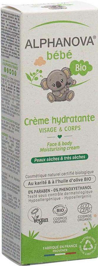 Alphanova  ALPHANOVA bébé Feuchtigkeitscreme Gesicht (75ml) 