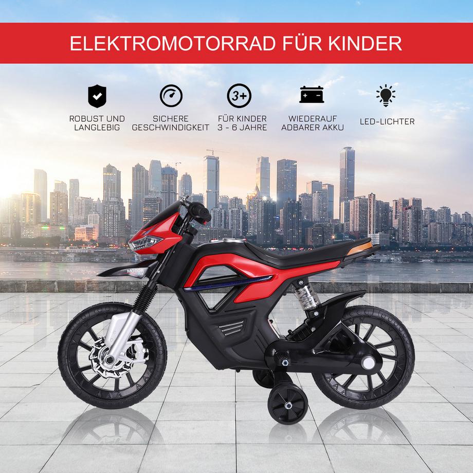 HOMCOM  Elektro Kindermotorrad 