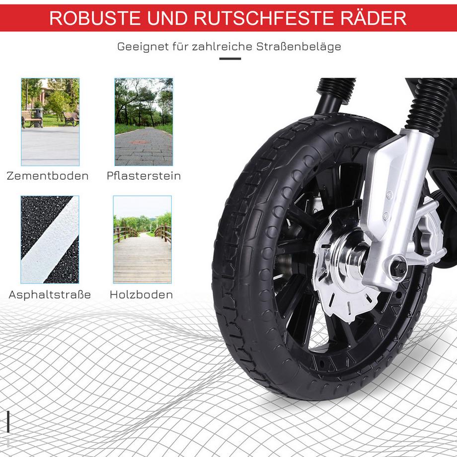 HOMCOM  Elektro Kindermotorrad 