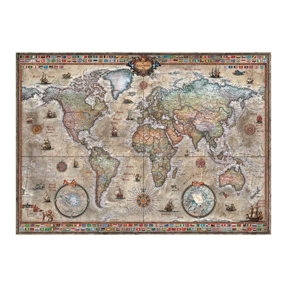 Heye  Puzzle Retro World (1000Teile) 