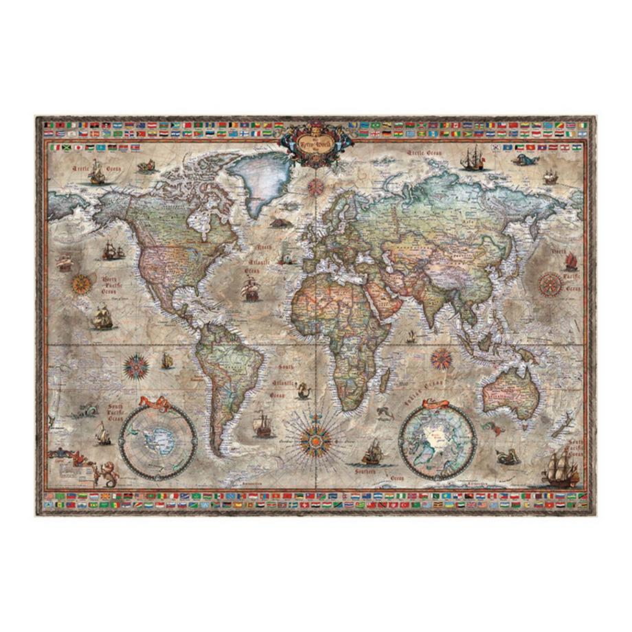 Heye  Puzzle Retro World (1000Teile) 
