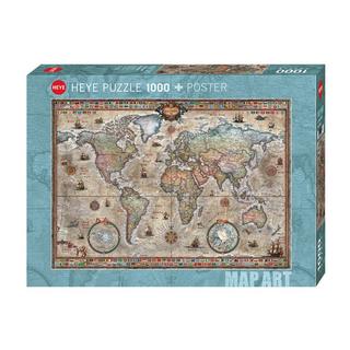 Heye  Puzzle Retro World (1000Teile) 