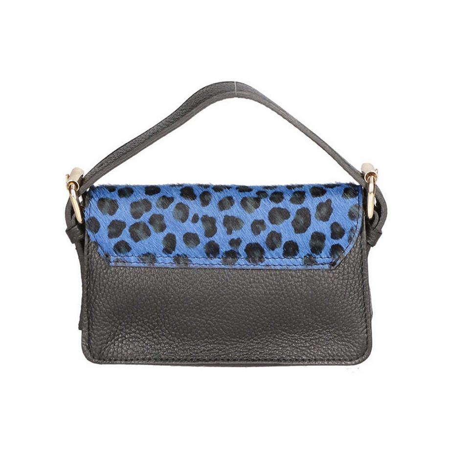 Gave Lux Borsa Sottobraccio Stampa Leopardata  