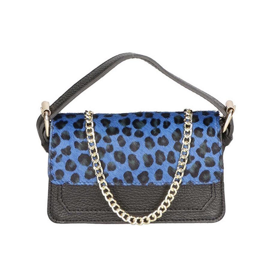 Gave Lux Borsa Sottobraccio Stampa Leopardata  