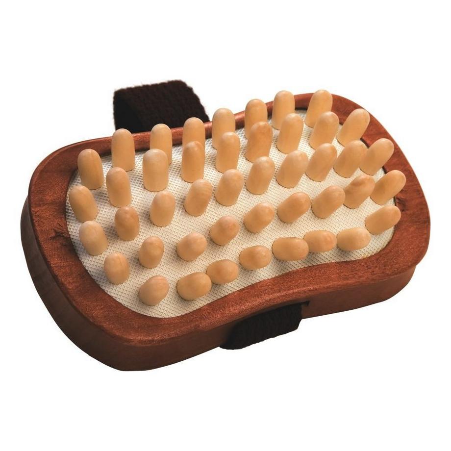 diaqua Cellulite-Handbürste mit Holznoppen  