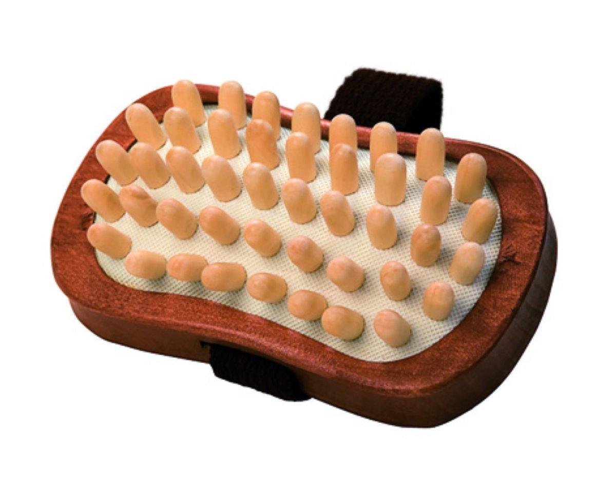 diaqua Brosse anti-cellulite avec picots en bois  