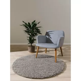 Benuta Tappeto a pelo lungo Soho Grigio chiaro  