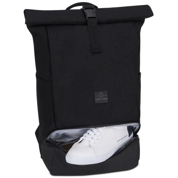 Johnny Urban Allen - Rolltop Rucksack L Schwarz  