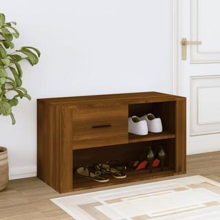 VidaXL Armoire à chaussures bois d'ingénierie  