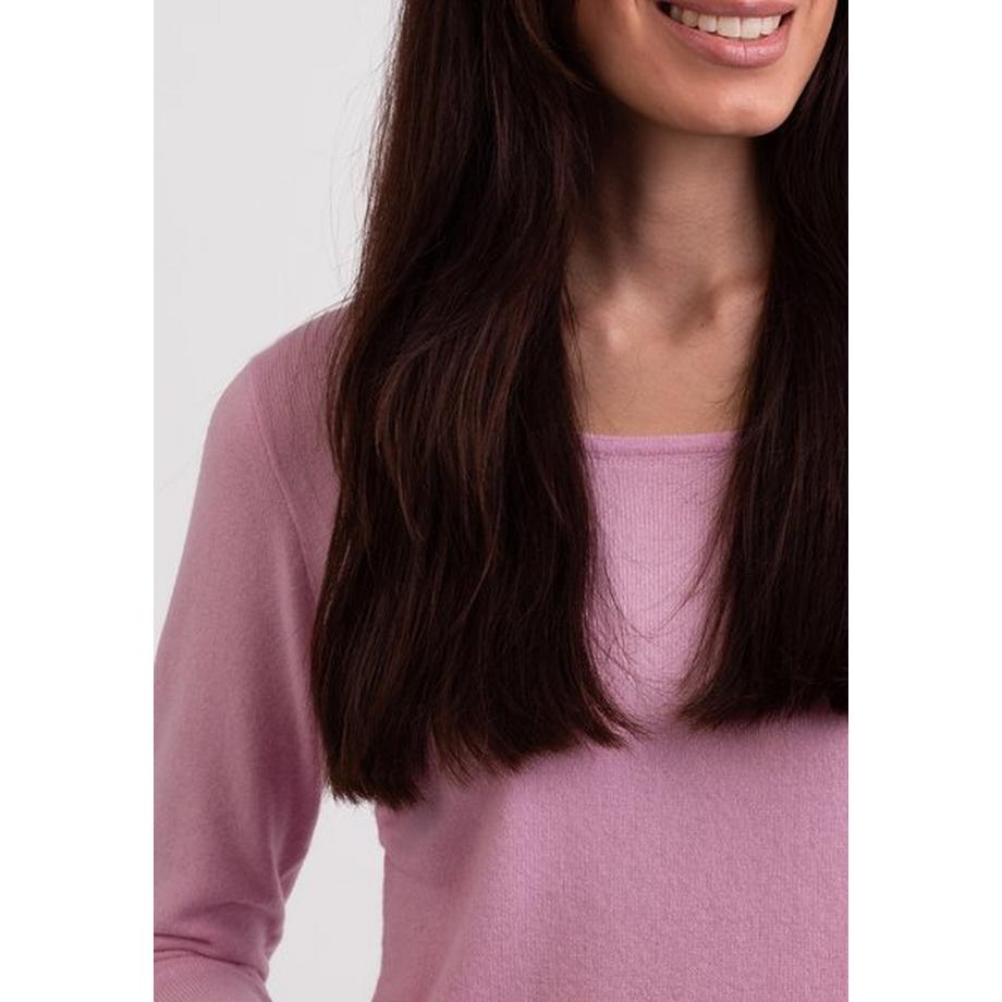 CASH-MERE.CH Recycelter Kaschmir Rundhals Pullover  