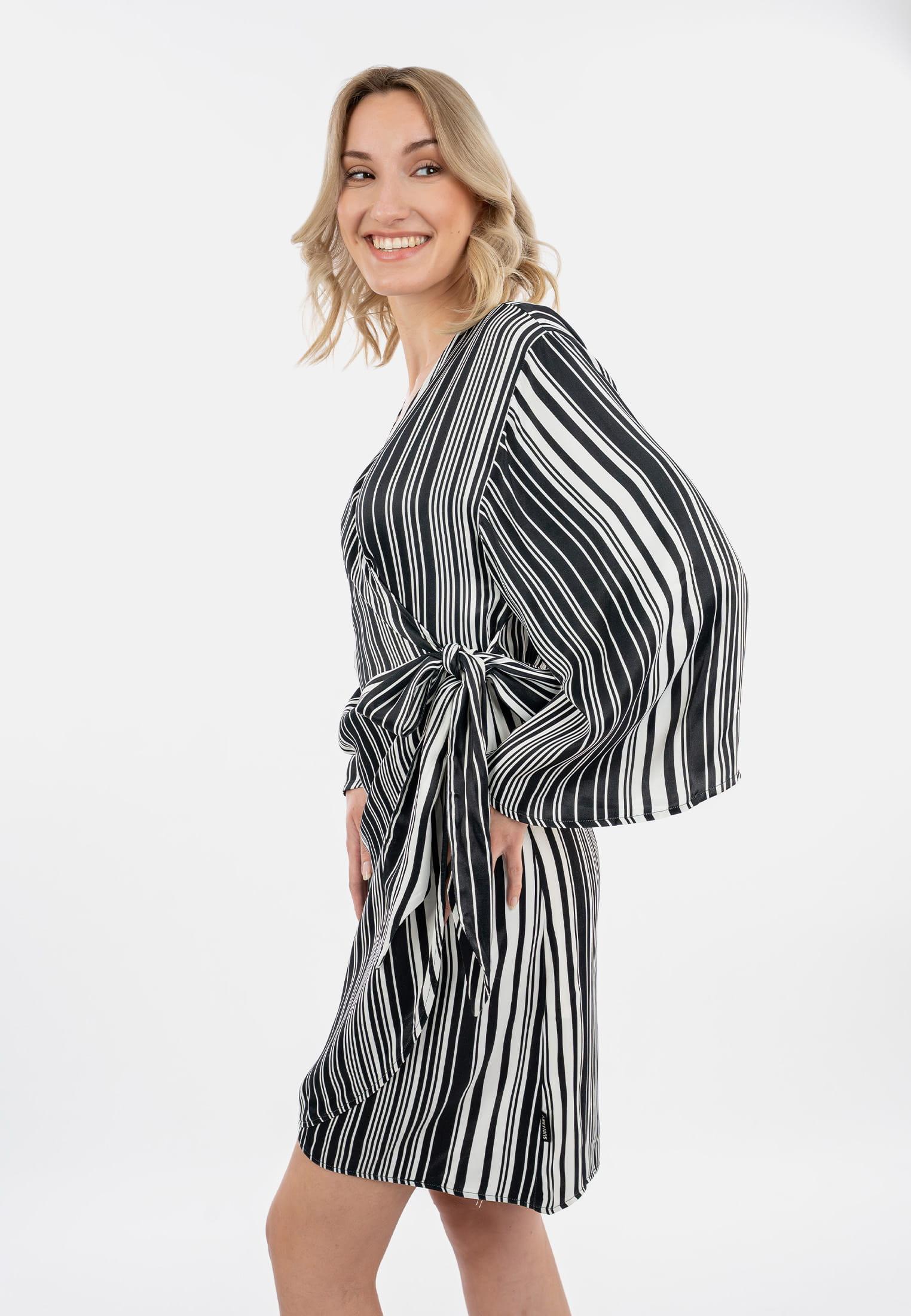 SURI FREY SFY Freyday Robe Portefeuille Rayée  