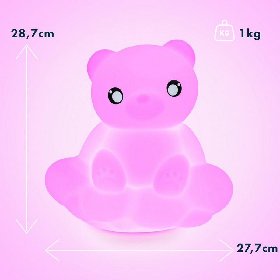 BigBen Connected Lumin'US Rabbit Enceinte Ourson Lumineuse 15W, Bigben 