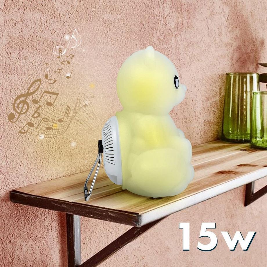 BigBen Connected Lumin'US Rabbit Enceinte Ourson Lumineuse 15W, Bigben 