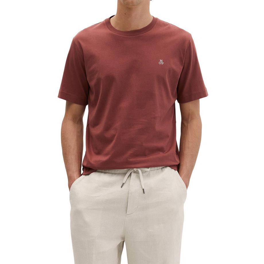 Marc O'Polo T-shirt  Pack de 1 Confortable à porter-Small-Logo  