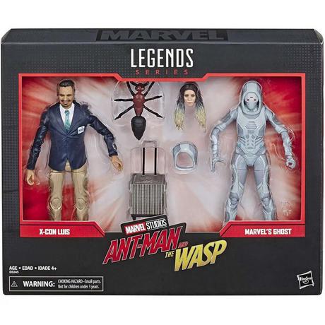 Hasbro  Marvel Legends 80th Anniversary X-Con Luis & Marvel's Ghost Action Figure 2-Pack [Movie] 