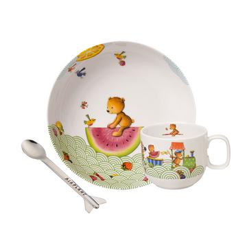 Ens. de vaisselle pr enfants, 3 pcs EF Hungry as a Bear