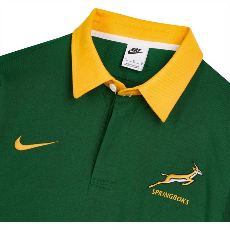 NIKE Springboks Classic 2026 Langärmeliges Poloshirt  