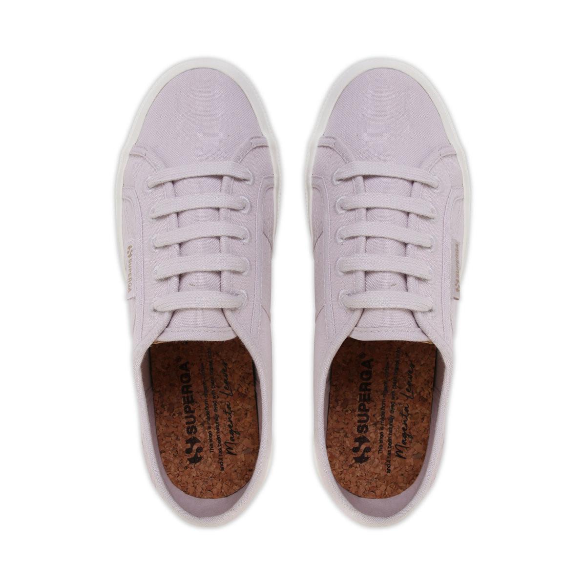 SUPERGA  Sneaker, Blätter, Natürlich gefärbt 