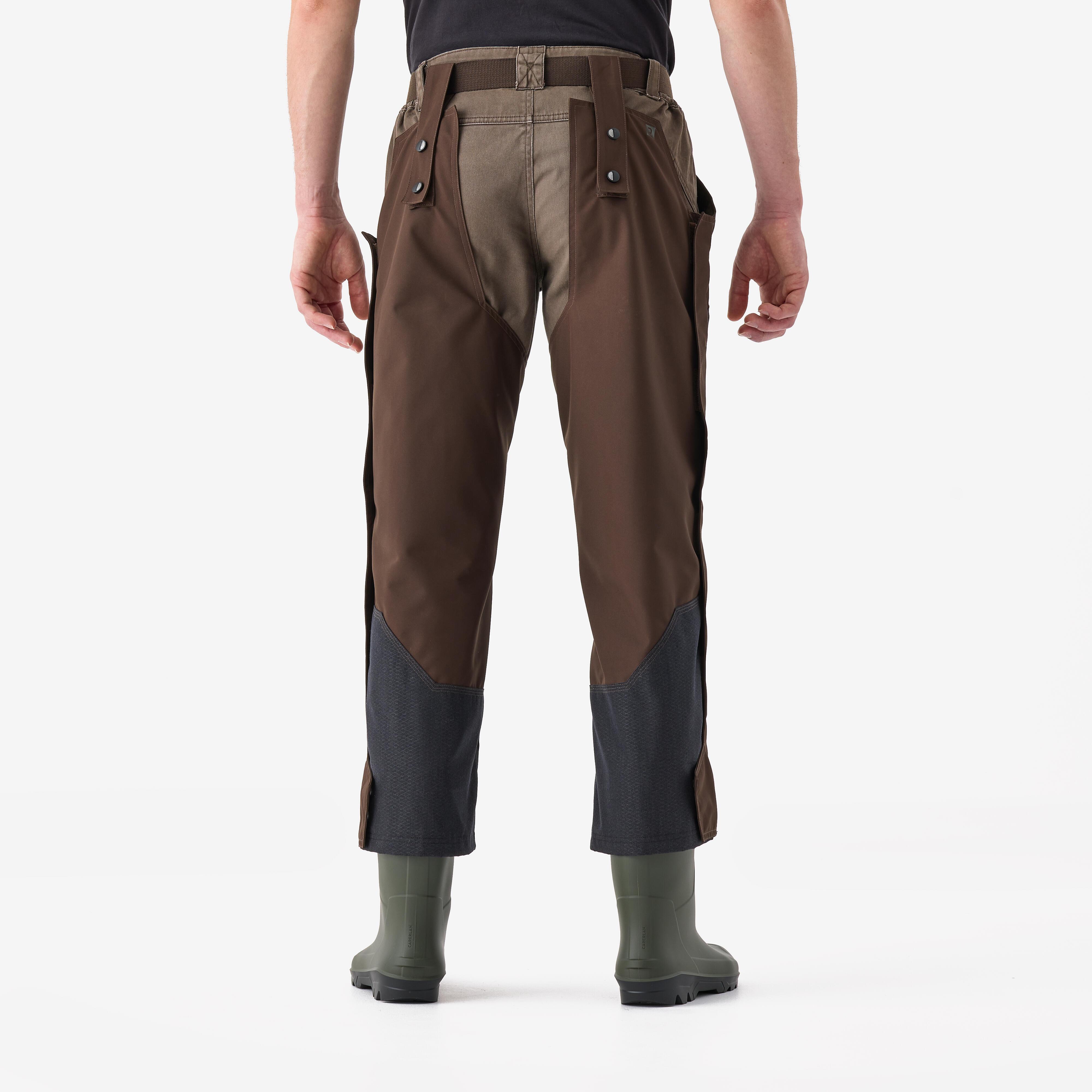 SOLOGNAC  Ueberhose Jagd 900 wasserdicht verstaerkt Polyester 