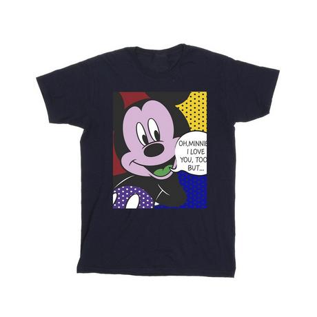 Disney  Tshirt MICKEY MOUSE OH MINNIE POP ART 
