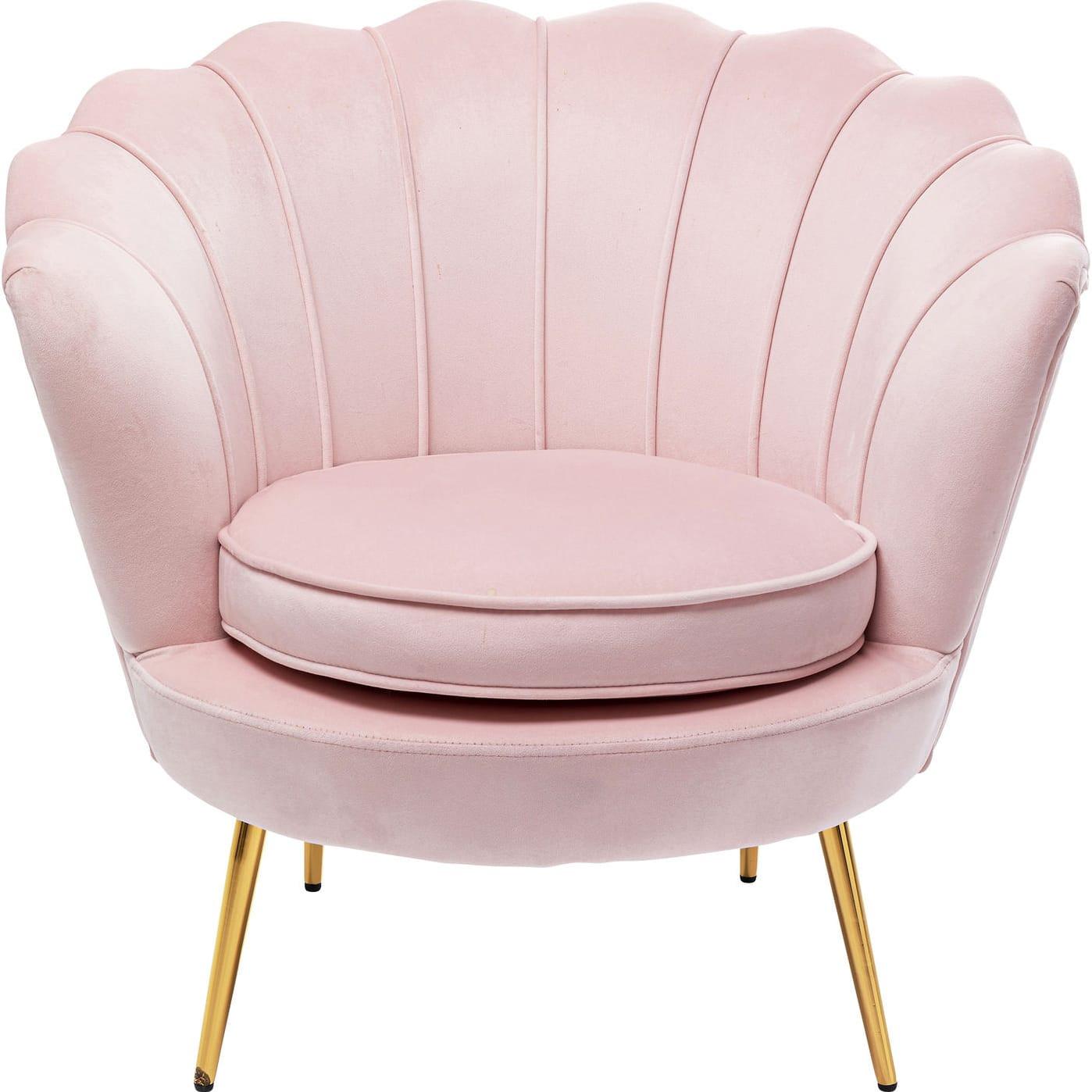 KARE Design Fauteuil Water Lily rose  