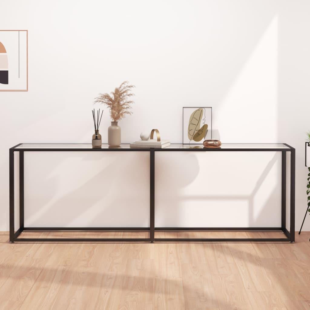 VidaXL Table console verre  