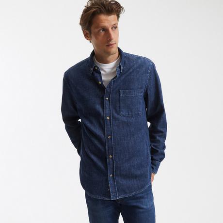 La Redoute Collections  Jeanshemd aus Baumwoll-Denim 