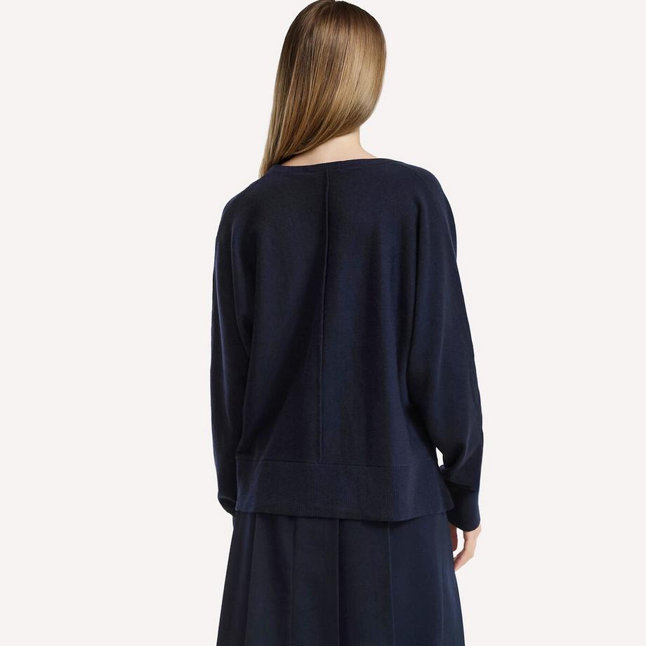 La Redoute Collections Pull col V en fine maille  