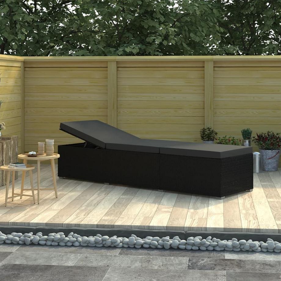 VidaXL Sonnenliege poly-rattan  