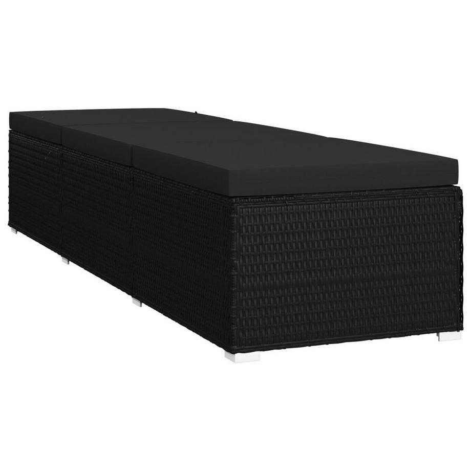 VidaXL Sonnenliege poly-rattan  