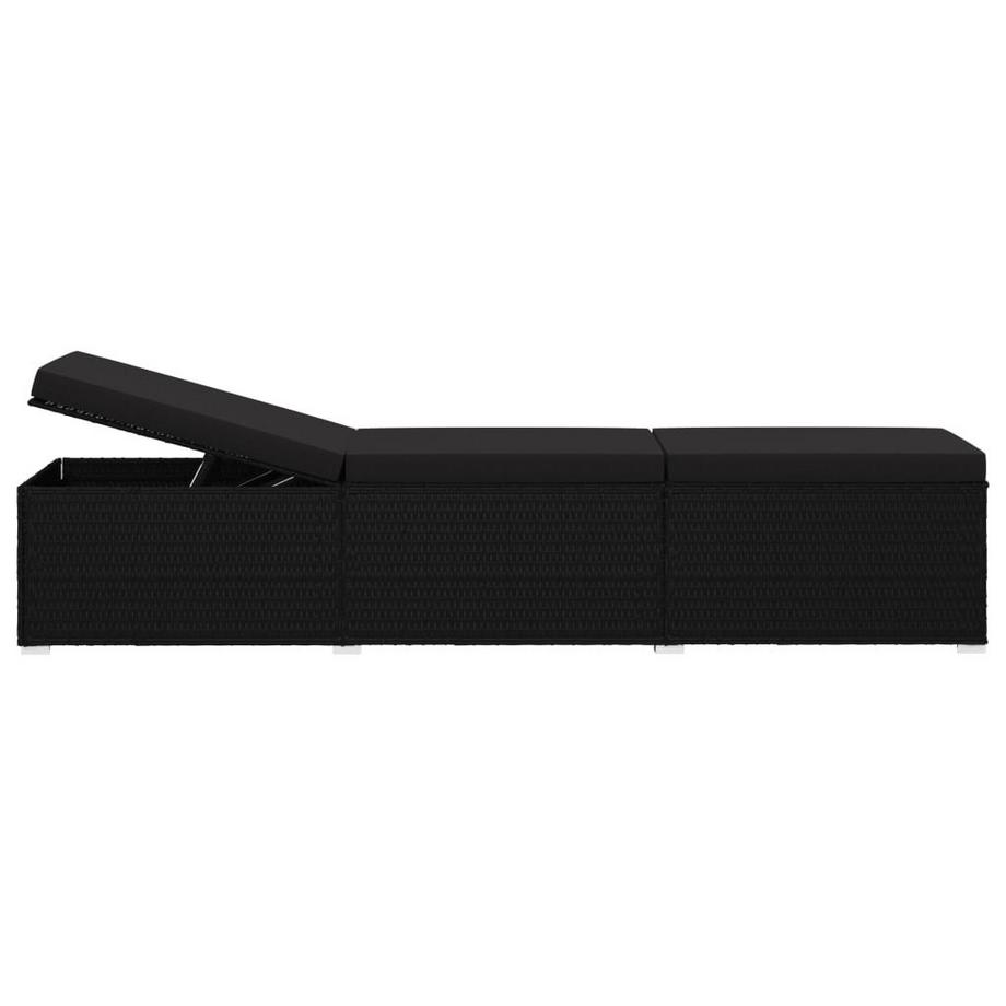 VidaXL Sonnenliege poly-rattan  
