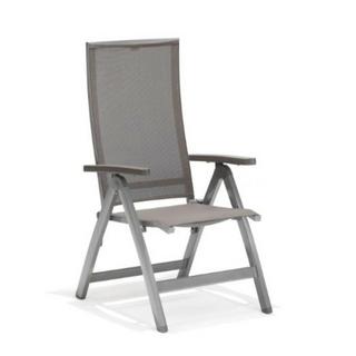 mutoni Chaise de jardin Jardin argent  