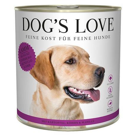 Dog's Love  Classic Adult agneau pomme de terre citrouille et abricot - Multipack 