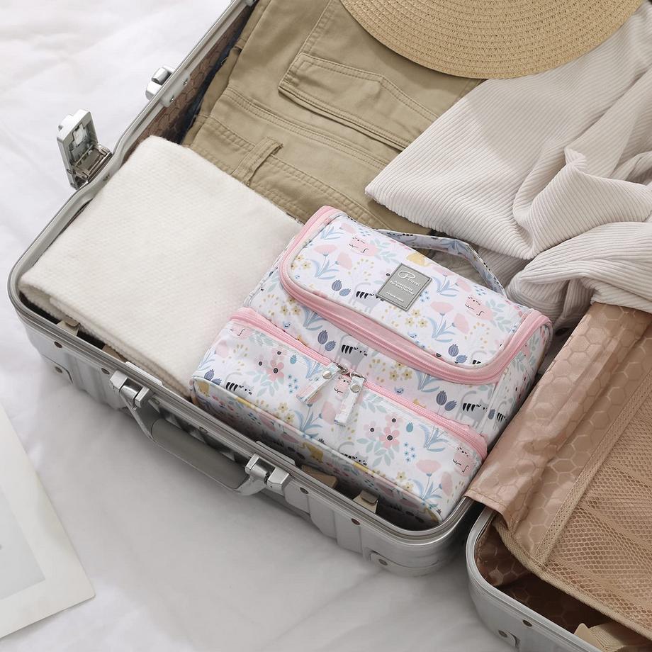 Only-bags.store Borsa da Toilette da Viaggio Sospesa Impermeabile  