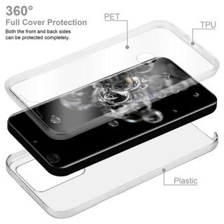 Cadorabo  Housse compatible avec Samsung Galaxy S20 ULTRA - 360° Full Body Coque de protection - Protection frontale et dorsale, protection intégrale avec protection d'écran 