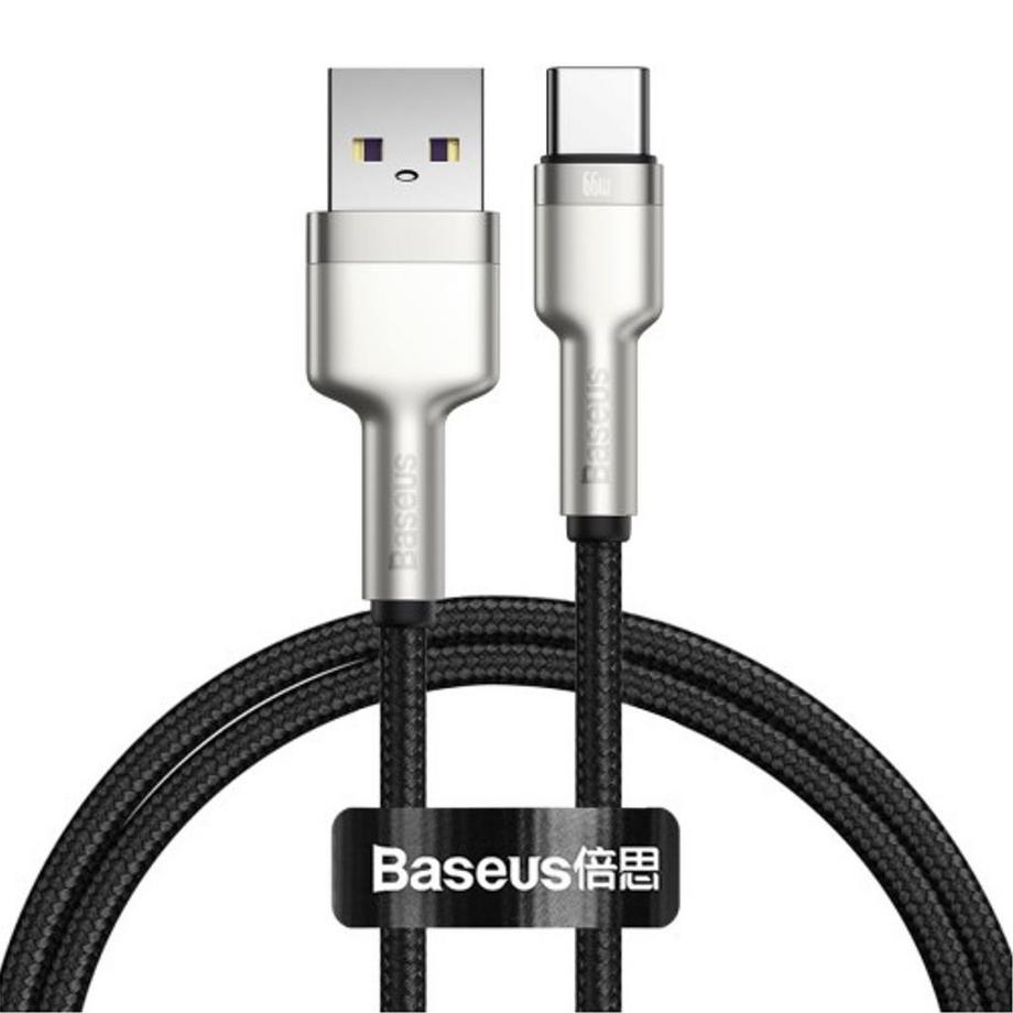 Baseus USB – USB-C-Kabel, 66 W, 1 m – Schwarz