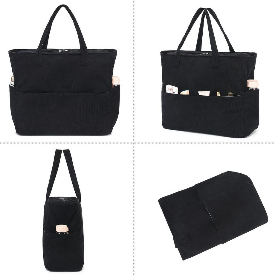 Only-bags.store Grand Sac de Plage avec Fermeture Éclair  