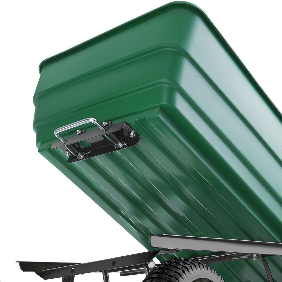 Tectake Gartenwagen Tummi mit Kippfunktion Luftreifen  
