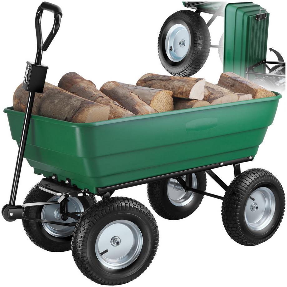 Chariot de jardin et de transport TUMMI avec fonction d'inclinaison