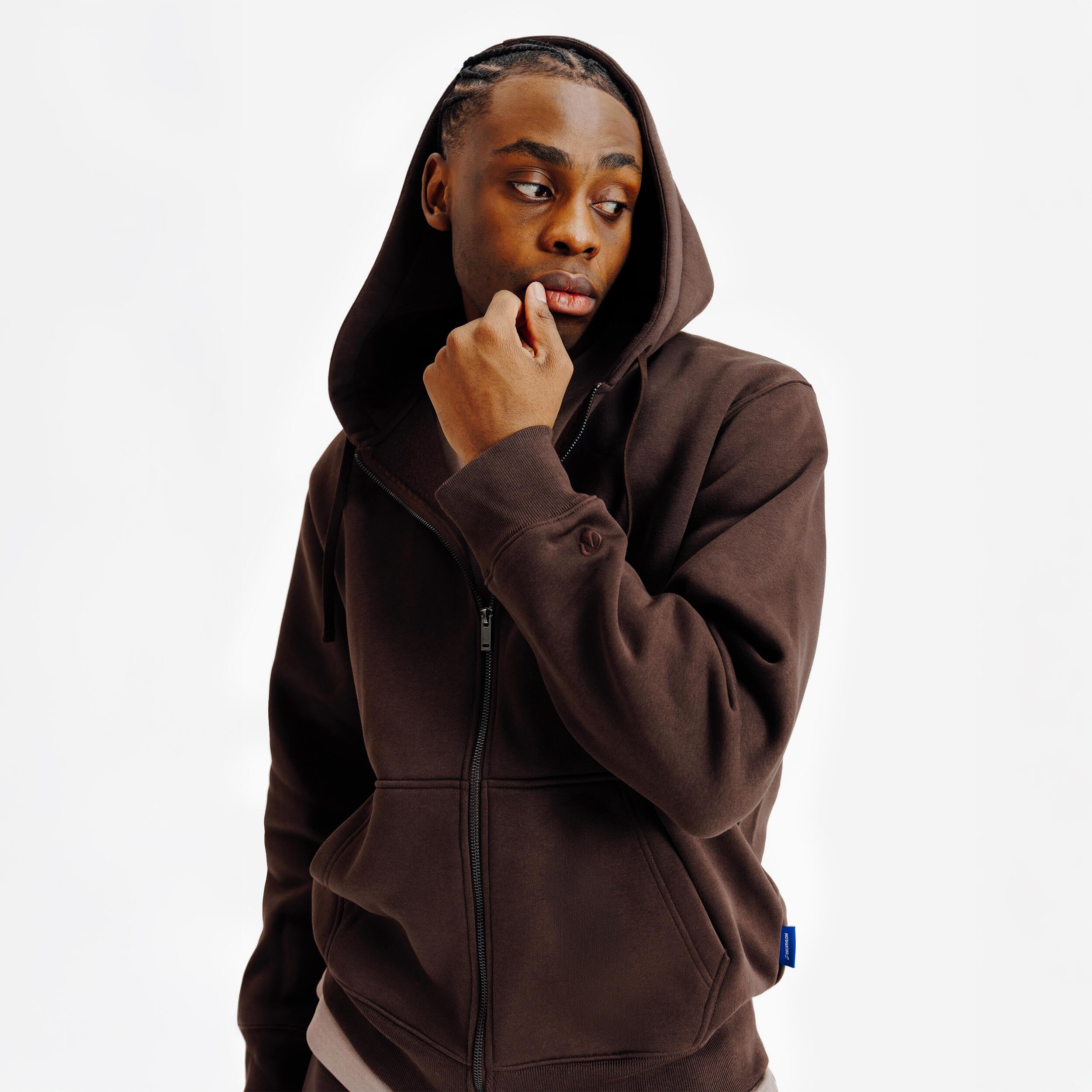 DECATHLON  Jacke mit Reissverschluss Baumwolle 