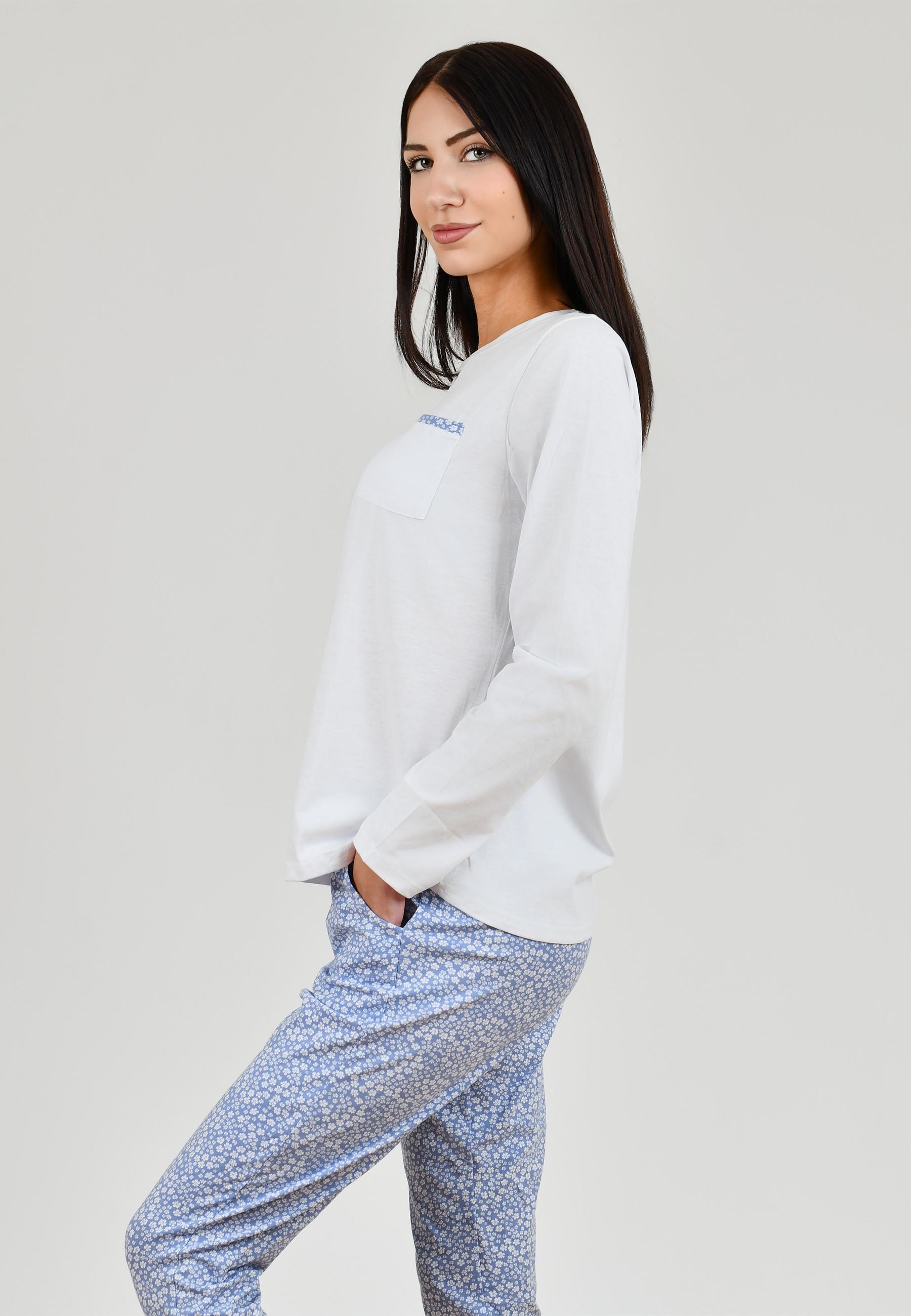 Maxte Pigiama Classico Maniche Lunghe in Cotone  