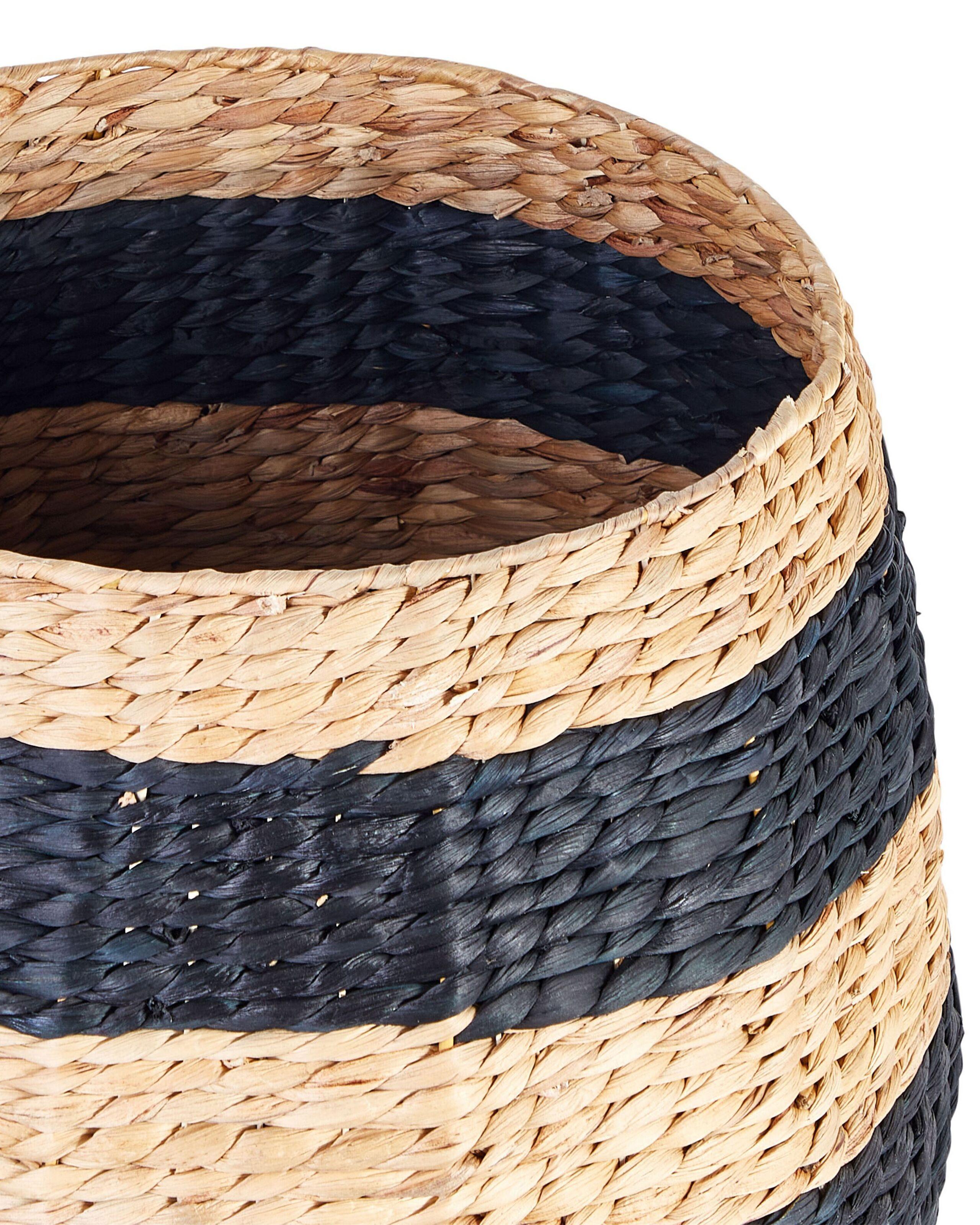 Beliani Korb en Fibre de jacinthe d'eau Boho KNYSNA  