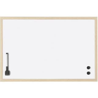 magnetoplan  MAGNETOPLAN Whiteboard mit Holzrahmen 121928 Stahl 1000x600mm 